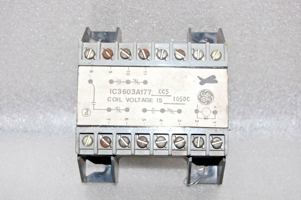 GE IC3603A177 RELAY MODULE