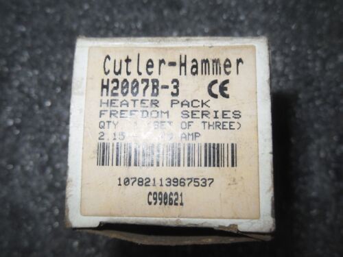 3 Cutler-Hammer H2007B Heater Elements