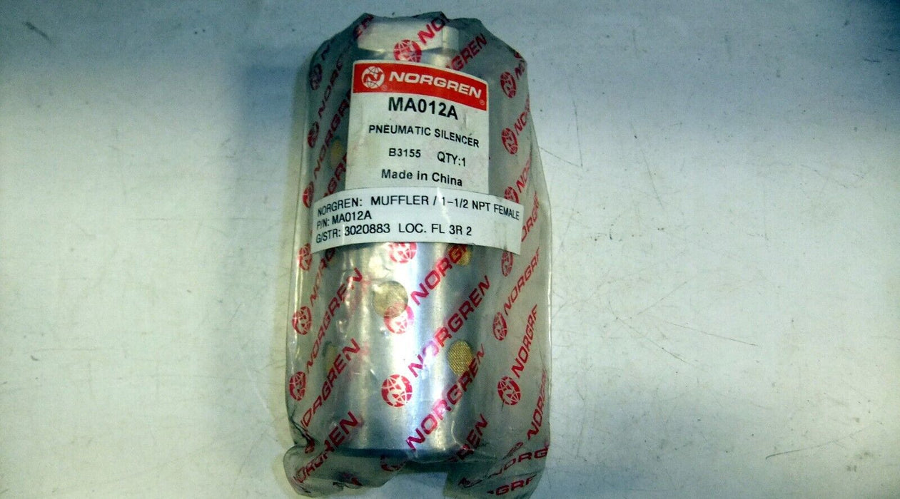 Norgren Pneumatic Silencer MA012A