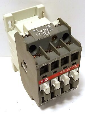 ABB A9-30-10-84 690VAC/220VDC 26 A Contactor w/ 110-120 V Coil