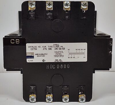 Sola/Hevi-Duty SBE-E275N E-275N E275N Industrial Control Transformer