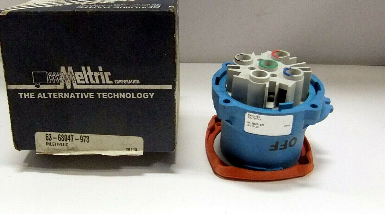 Meltric DSN60 Inlet Size 3 63-68047-973