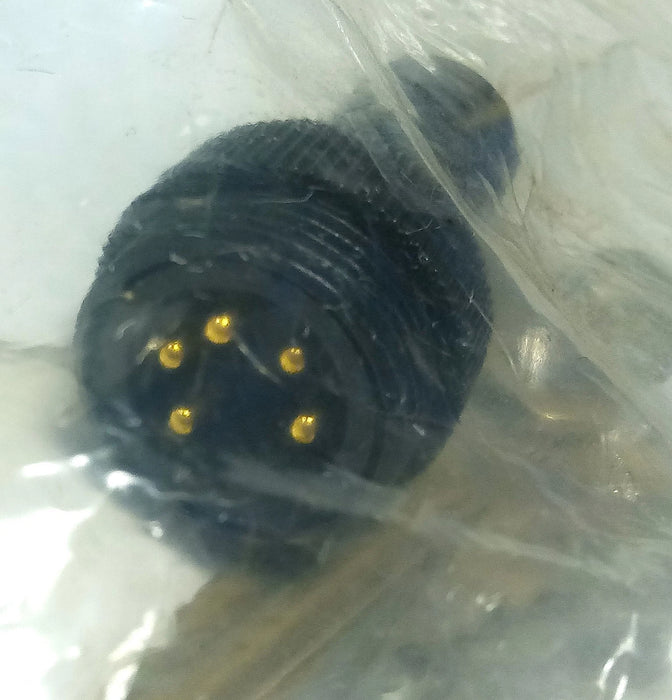 Cooper Crouse-Hinds CHDN-EAE-D0.5 5-Pole PLC Cable w/ Mini-Line D Net Connector