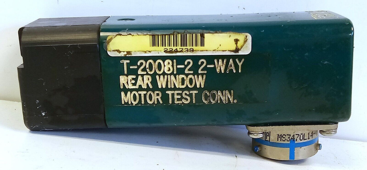 Testron T-20081-2 2-Way Motor Test Connector
