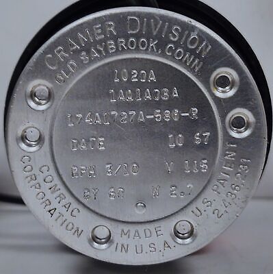 Cramer 635 5 Digit Time Totalizer