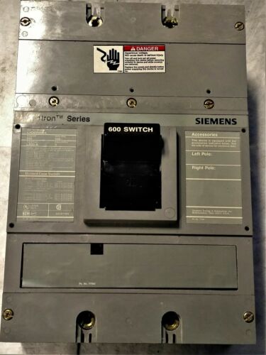Siemens LXD63S600A Circuit Breakers