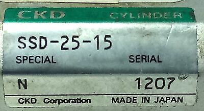 CKD SSD-25-15 Double-Acting Compact Pneumatic Cylinder