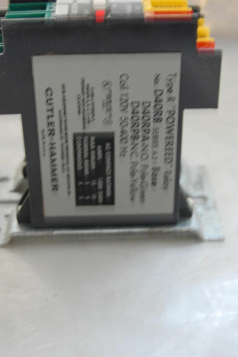 Cutler-Hammer D40RBA REED RELAY 120V