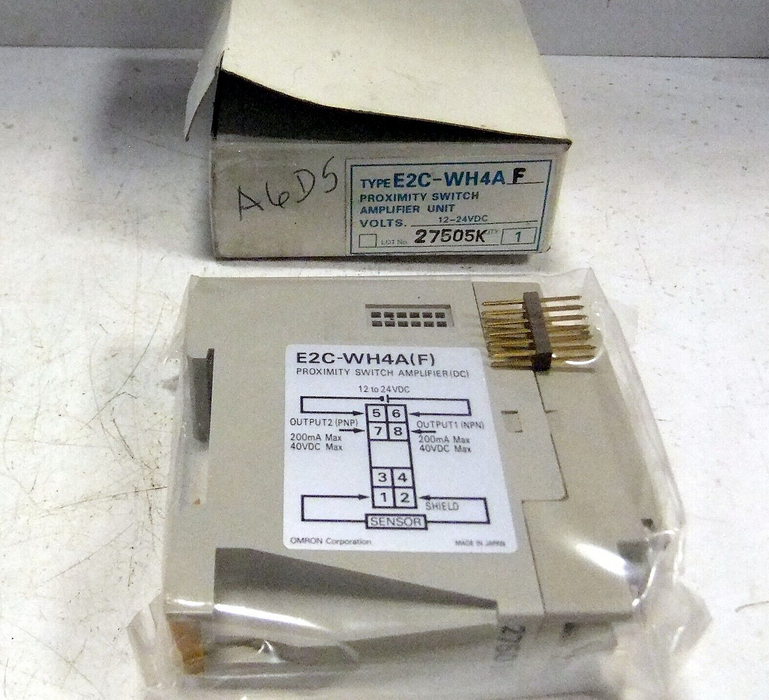 Omron Proximity Switch /Amplifier E2C-WH4AF