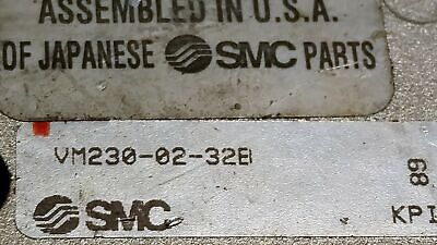 SMC VM230-02-32B Hand Operated Valve