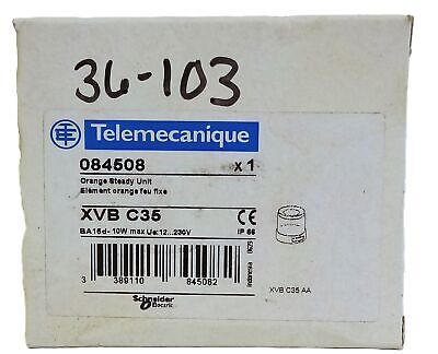 Telemecanique XVB-C35 12...230V 10W Orange Steady Stacklight No bulb