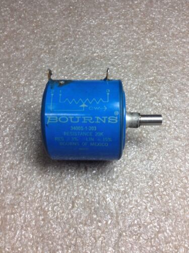 BOURNS 3400S-1-203 POTENTIOMETER
