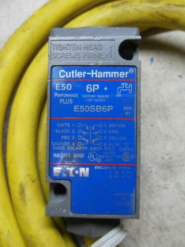 Cutler-Hammer E50SB6P Limit Switch less Rotary Head