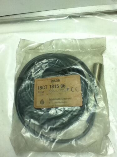 SCHONBUCH IBCT-1815-06 PROXIMITY SWITCH