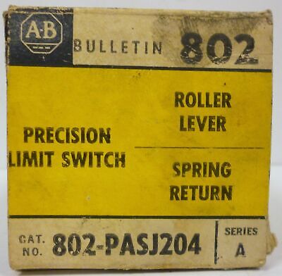 Allen-Bradley 802-PASJ204 Series A Precision Limit Switch