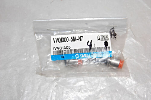 SMC VVQ1000-51A-N7 Fitting Assembly Lot of 4