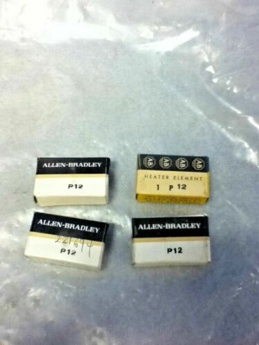 4 Allen-Bradley P12 Heaters