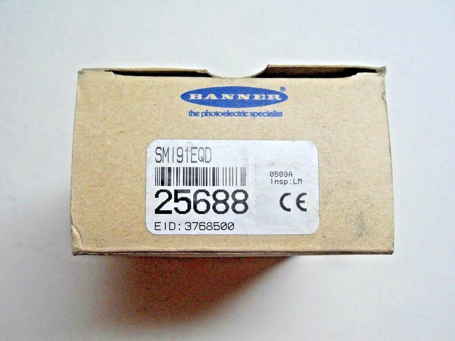 Banner Engineering Photoelectric 25688 SMI91EQD Valu-Beam