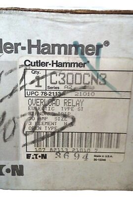 Cutler-Hammer C300CN3 Series A2 Eutectic Overload Relay 30 A Size 1