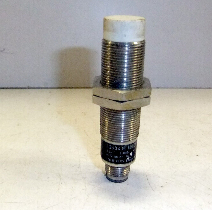 IFM Efector Inductive Sensor IG5841 IGK3012-BPKG/US-100-DPS