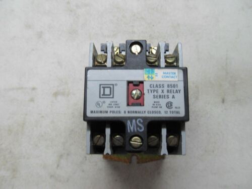 Square D 8501 XM020 Master Relay