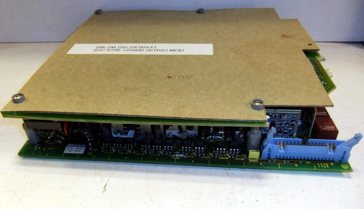 Siemens 6SC6108-0SN00 Simodrive Servo Drive Board