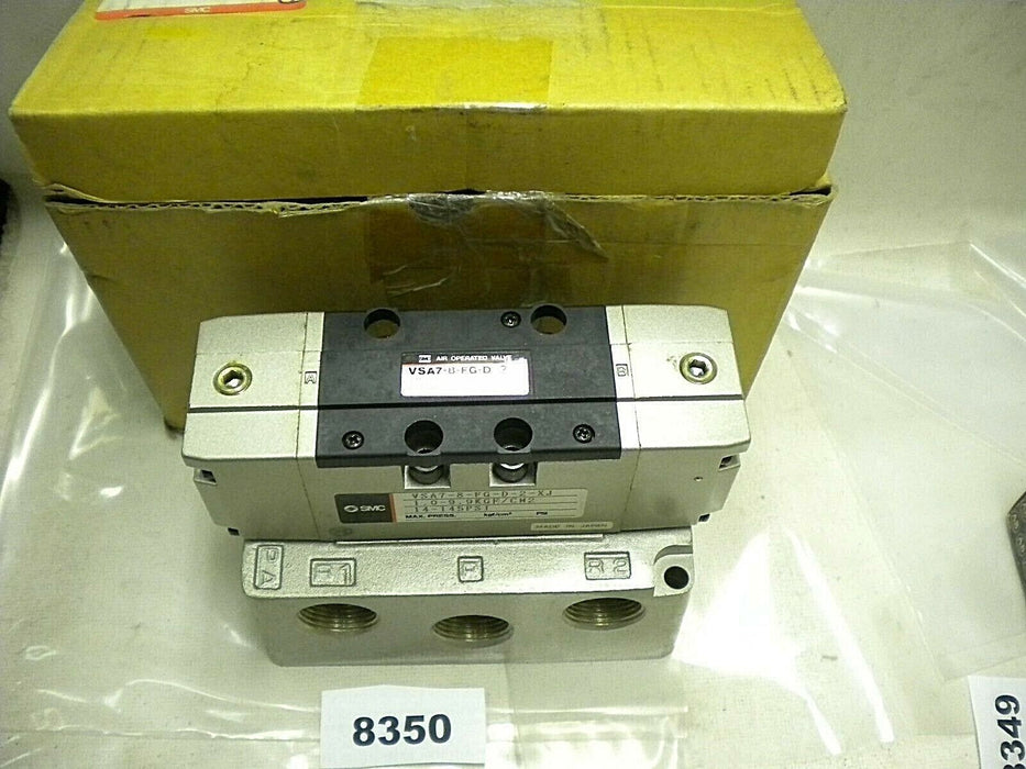 SMC Pilot Valve VSA7-8-FG-D-2 14-145 Psi