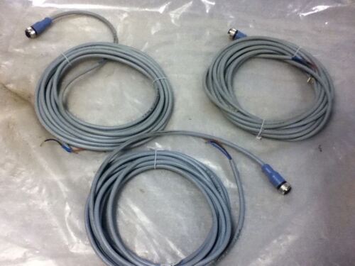 LOT OF 3 Turck LIFYY11Y-0 CABLES
