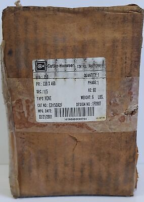 Cutler-Hammer C0150A2F Step Down Transformer