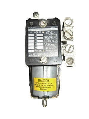 Allen-Bradley 810-A02A Ser B 3 A Inverse Time-Delay Current Relay