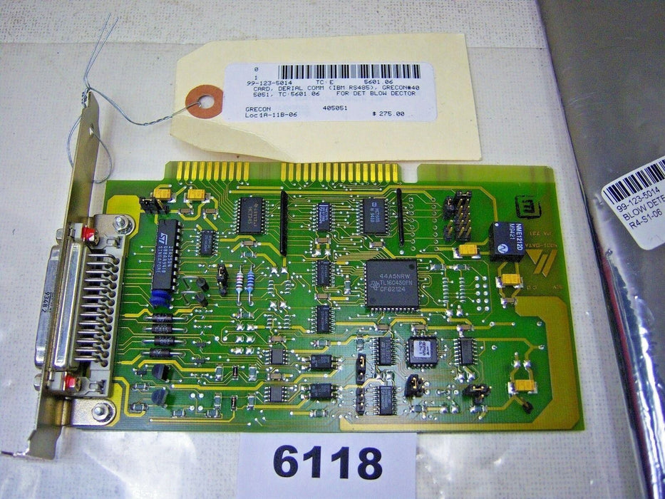 Grecon PLC Card 39623-224732 Serial Comm. for Blow Detector