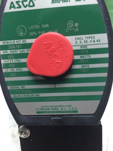 ASCO Jkp8342G001 Solenoid Valve