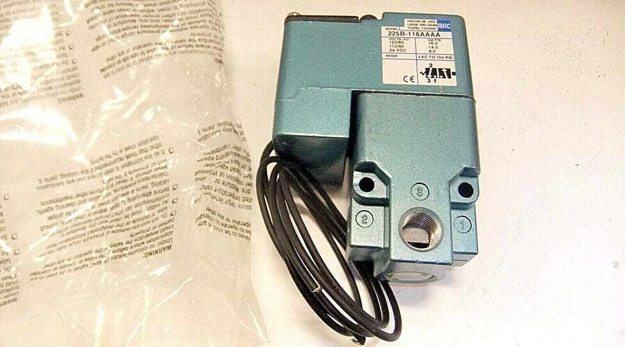 MAC Valve 24VDC 225B-116AAAA