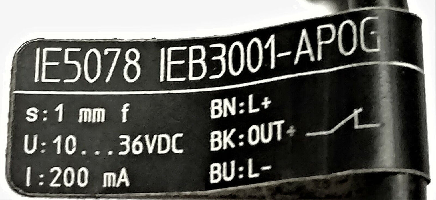 IFM Efector / IFM EfectorIEB3001-APOG-IE5078 Proximity Sensor