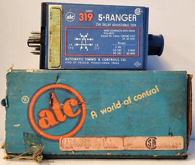 ATC 319D-016-Q-1-C 120/240 V AC 30 V DC Solid State Time Delay Relay