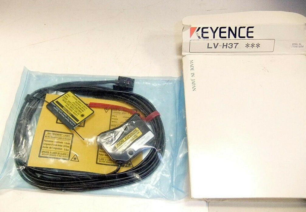 Keyence Photoelectric Sensor Laser LV-H37