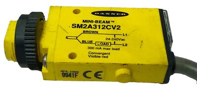 Banner Engineering SM2A312CV2 26185 24-240 V AC Photelectric Emitter