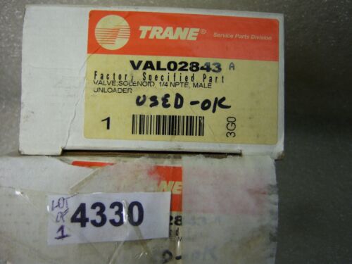 Trane Solenoid Valve Kit VAL02843 Parker MZP20C1704BAH