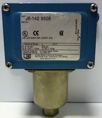 United Electric J6-142-9508 Differential Pressure Switch