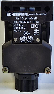 Schmersal AZ 15 ZVRK-M20 Safety Interlock Switch