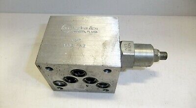 Sun Hydraulics Valve Manifold DBP ODQ7-A2 w/ NCEB LCN