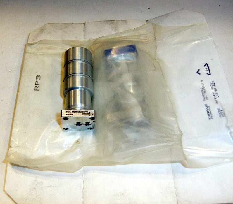 2 Swagelok Stainless Steel Springless Diaphragm Valve 6LVV-MSM-DE3-2-P-C