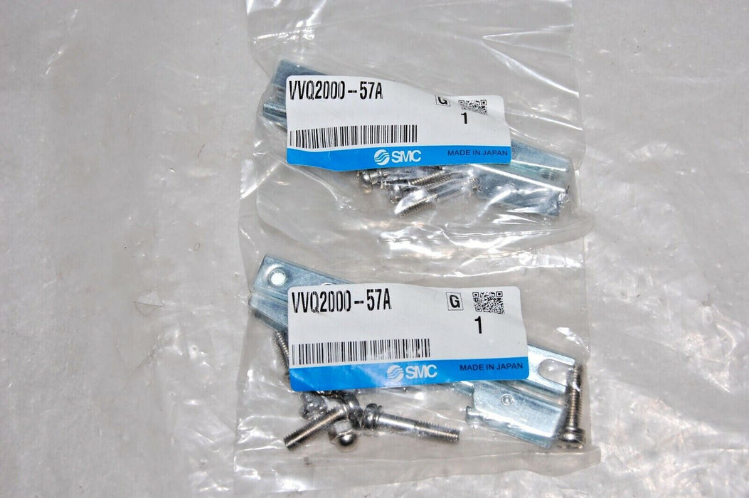 SMC VVQ2000-57A Rail Bracket Lot of 2