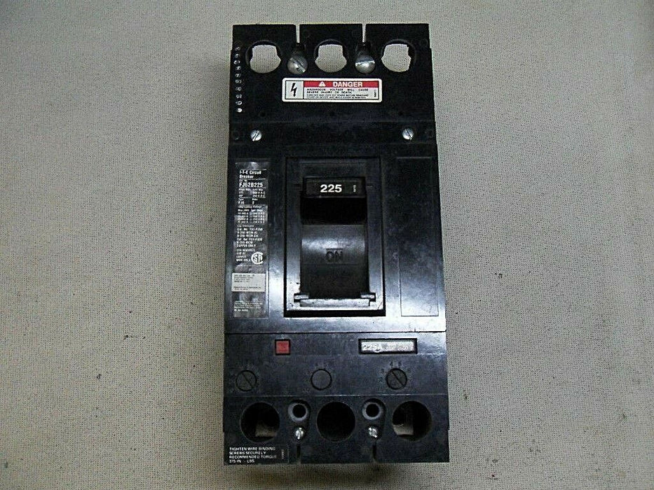 1 I-T-E FJ62B225 Circuit Breaker 225A 3P 600VAC