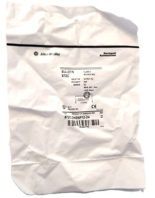 Allen-Bradley 872C-DH3NP12-D4 10-30 V DC Inductive Proximity Sensor
