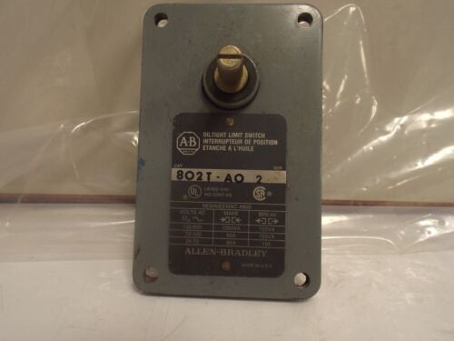 Allen-Bradley OILTIGHT LIMIT SWITCH 802T-A0