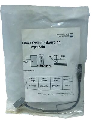 Numatics SH6-021 6-30 V DC Hall Effect Sensor