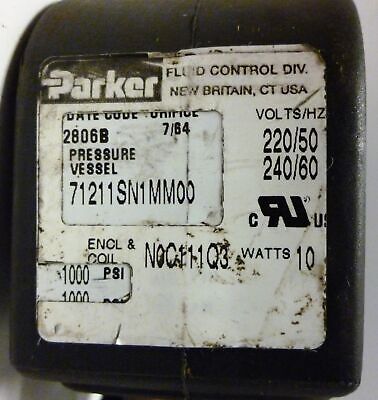 Parker N0C111Q3 Solenoid Coil