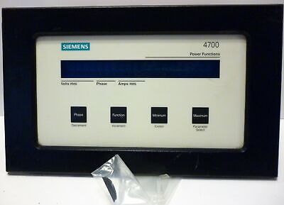 Siemens 4700-BDR-11HN Power Meter