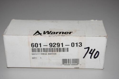 Warner Electric 601-9291-013 Safety Hinge Switch